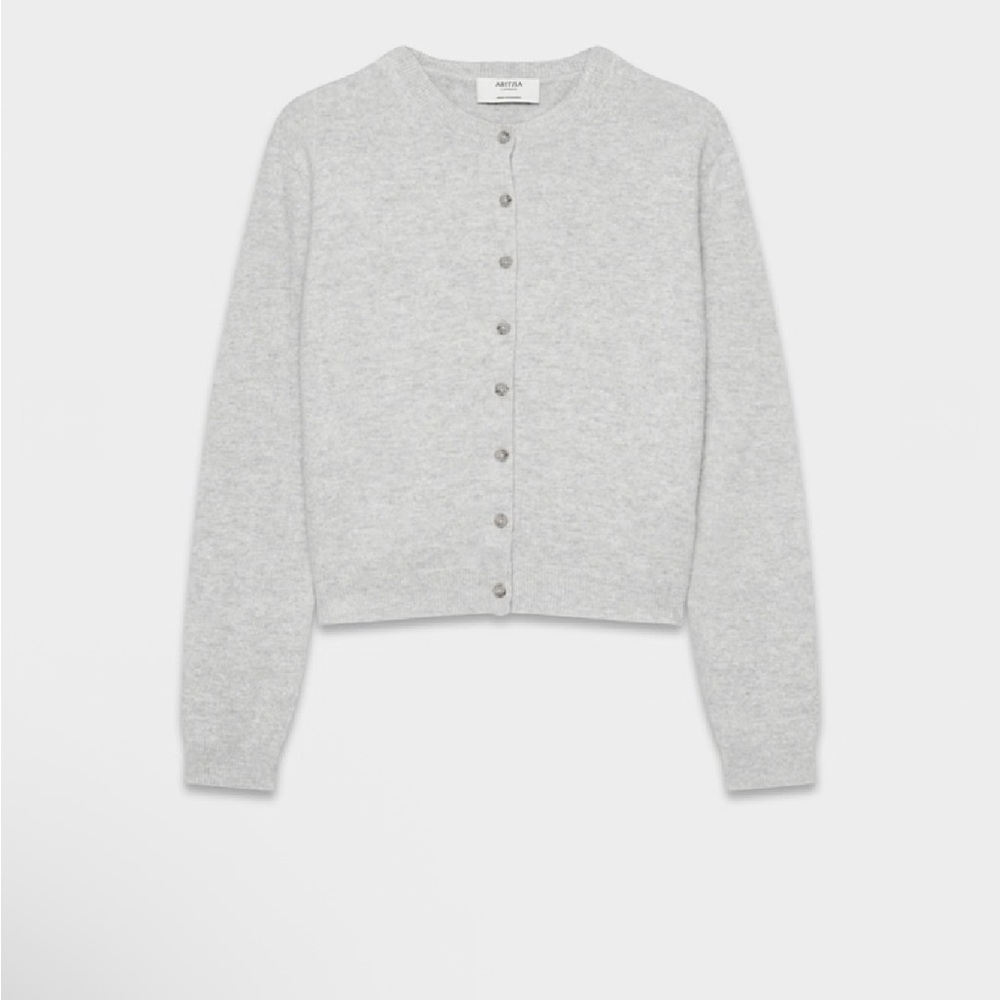 NWOT Aritzia 100% Bare Cashmere Crew Cardigan small